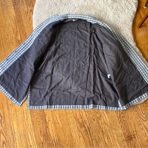 Ichi Antiquitès wool gingham coat - Picture 8 of 9